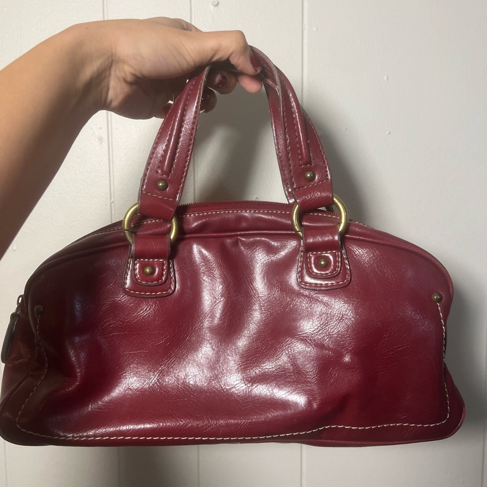 Vintage nine west red purse - Picture 2 of 7